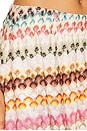 view 6 of 6 Mini Skirt in Multi Green, Pink & Brown