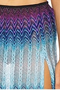 view 7 of 7 Saia longa in Multi Blue