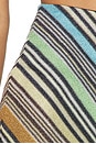 view 6 of 6 Jupe Courte in Multicolor Light Blue & Green