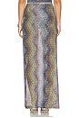 view 4 of 6 FALDA LARGA in Multi Blue Yellow Violet