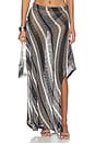 view 1 of 6 FALDA LARGA in White & Black