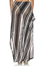 view 4 of 6 FALDA LARGA in White & Black