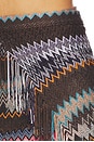 view 6 of 6 JUPE DRAPÉE PAREO in Black Multi