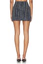 view 4 of 6 MINIFALDA MINI SKIRT in Multicolor With Blue Base