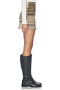 view 4 of 6 Miniskirt in Multicolor Orange, Black & Brown