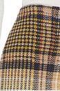 view 7 of 6 Miniskirt in Multicolor Orange, Black & Brown