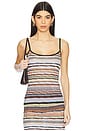 view 1 of 4 Tank Top in Multicolor With Blue Tones in Multicolor W/ Blue Tones