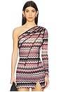 view 1 of 5 Top in Multi Pink & Beige