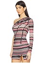 view 3 of 5 Top in Multi Pink & Beige