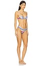 view 2 of 4 Bikini in Multi With White Base in Multi W/ White Base