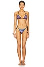 view 1 of 5 Bikini Set in Multi Blue