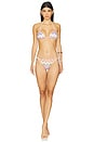 view 1 of 4 Bikini Set in Multicolor With White Base