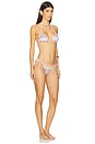 view 2 of 4 Bikini Set in Multicolor With White Base