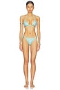 view 1 of 3 CONJUNTO BIKINI BIKINI SET in Aquamarine