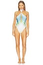 view 1 of 3 MAILLOT DE BAIN 1 PIÈCE AVEC TOUR DE COU ONE PIECE in Multicolor