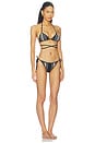 view 2 of 5 MAILLOT DE BAIN 2 PIÈCES in White & Black