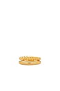 view 1 of 3 Gold Radial Ring in Gold