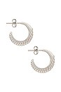 view 1 of 3 Small Hoops in Silver