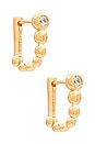 view 1 of 3 Ovate Huggies in Gold