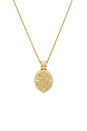view 2 of 2 X Lucy Williams Roman Pendant Necklace in Gold