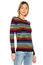 view 2 of 4 Mars Pullover in Black Rainbow
