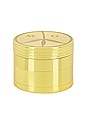 view 1 of 4 Peace Logo Grinder in Gold