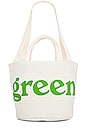 view 2 of 6 Round Grow Pot Small Tote Bag in Natural