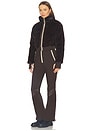 view 2 of 4 Faux Fur Altitude Ski Suit in Chocolate