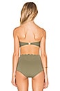 view 3 of 4 HAUT DE MAILLOT DE BAIN ANTIBES in Olive