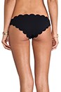 view 7 of 7 Antibes Scallop Bikini in Black