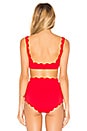 view 3 of 4 Mini Palm Springs Top in Red