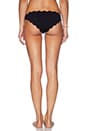 view 3 of 4 Scallop Bikini Bottom in Black