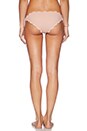 view 3 of 4 Scallop Bikini Bottom in Tan