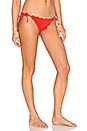 view 2 of 4 Mott Bikini Bottom in Red
