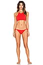 view 4 of 4 Mott Bikini Bottom in Red
