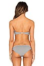 view 3 of 4 Antibes Bikini Top in Grey