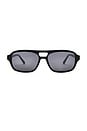 view 1 of 3 GAFAS DE SOL in Crystal & Gradient Green