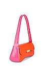 view 3 of 5 Culita Baguette Bag in Fuchsia & Orange