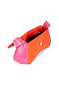 view 4 of 5 Culita Baguette Bag in Fuchsia & Orange