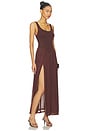 view 2 of 3 Inessa Dress in Chocolate