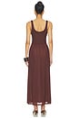 view 3 of 3 Inessa Dress in Chocolate