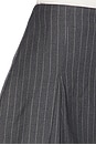 view 6 of 6 Tessa Skort in Charcoal Stripe
