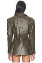 view 4 of 4 Layla Blazer in Dark Green
