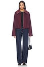 view 6 of 5 Jayda Jacket in Burgundy
