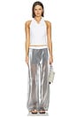 view 5 of 6 Ines Sheer Pant in Grey