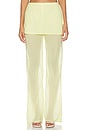 view 1 of 6 PANTALON SARA  in Butter