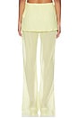 view 5 of 6 PANTALON SARA  in Butter