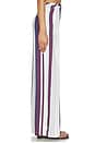 view 3 of 6 Rowena Pant in Stripe Print