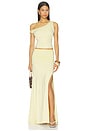 view 5 of 6 x REVOLVE Nisma Skirt in Butter
