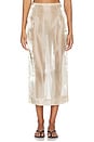view 2 of 7 x REVOLVE Knox Midi Skirt in Beige